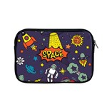 Vector Flat Space Design Background Apple MacBook Pro 15  Zipper Case Front