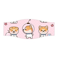 Set Kawaii Smile Japanese Dog Cartoon Stretchable Headband by Wegoenart