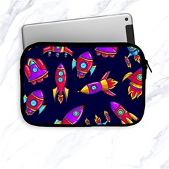 Space Pattern Apple Ipad Mini Zipper Cases by Wegoenart