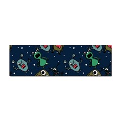 Monster Alien Pattern Seamless Background Sticker (bumper) by Wegoenart