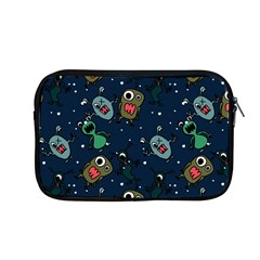 Monster Alien Pattern Seamless Background Apple Macbook Pro 13  Zipper Case by Wegoenart