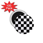 Chess board background design 1.75  Magnets (100 pack)  Front