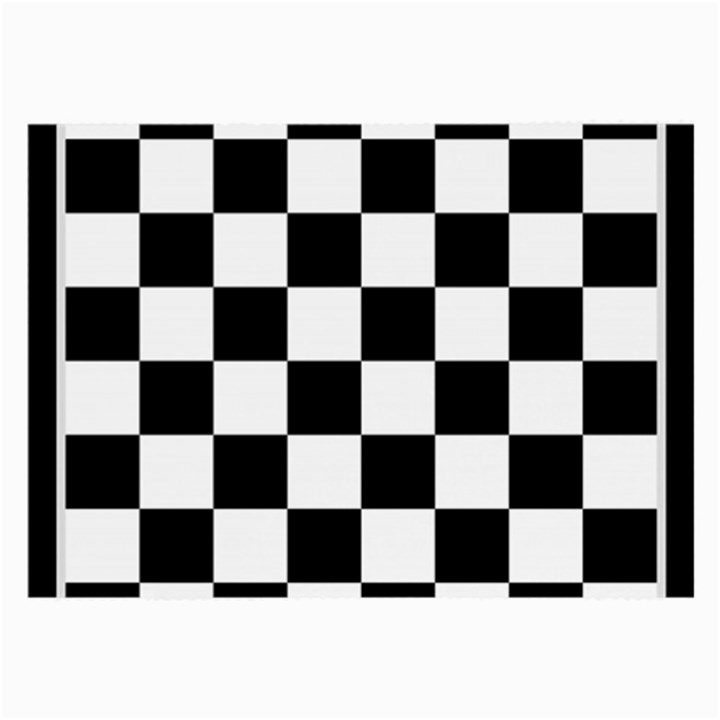 Chess board background design Large Glasses Cloth (2 Sides)