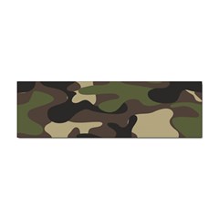 Texture-military-camouflage-repeats-seamless-army-green-hunting Sticker (bumper) by Wegoenart