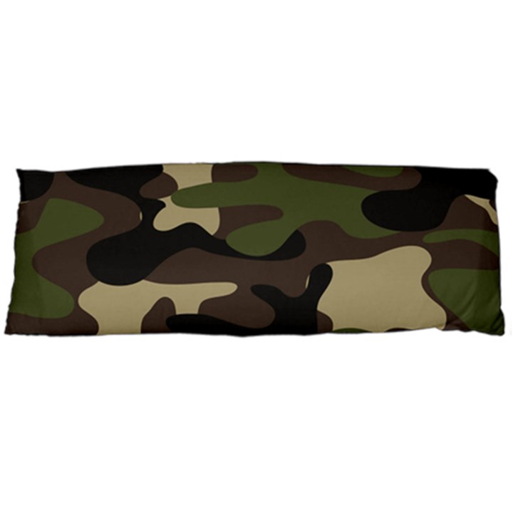 Texture-military-camouflage-repeats-seamless-army-green-hunting Body Pillow Case (Dakimakura)