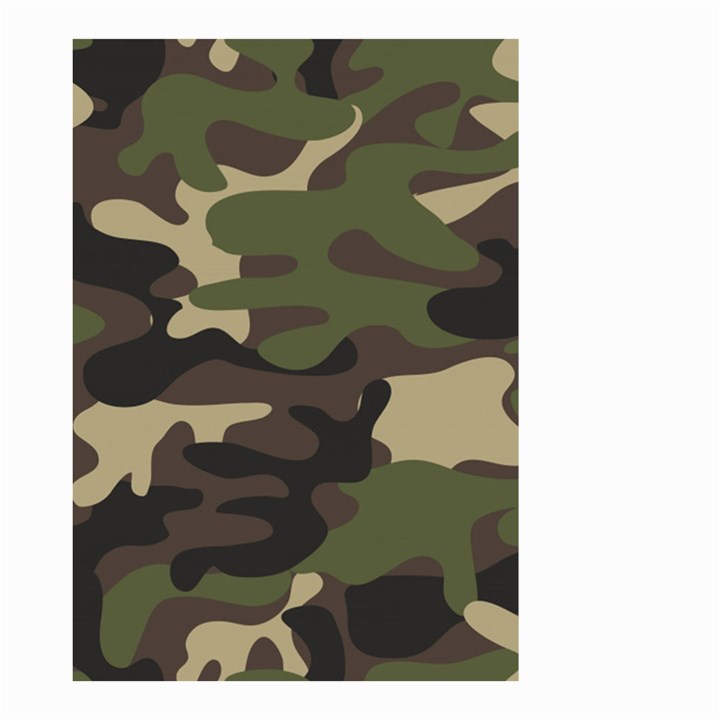 Texture-military-camouflage-repeats-seamless-army-green-hunting Small Garden Flag (Two Sides)