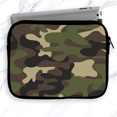 Texture-military-camouflage-repeats-seamless-army-green-hunting Apple Ipad 2/3/4 Zipper Cases by Wegoenart