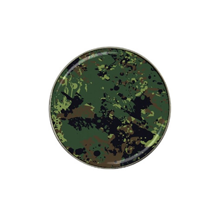 Military-background-grunge-style Hat Clip Ball Marker (4 pack)