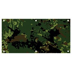 Military-background-grunge-style Banner And Sign 4  X 2 