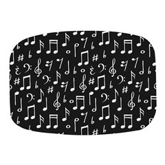 Chalk-music-notes-signs-seamless-pattern Mini Square Pill Box by Wegoenart