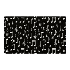 Chalk-music-notes-signs-seamless-pattern Banner And Sign 5  X 3 