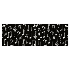 Chalk-music-notes-signs-seamless-pattern Banner And Sign 6  X 2  by Wegoenart