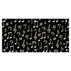 Chalk-music-notes-signs-seamless-pattern Banner And Sign 6  X 3 