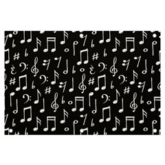 Chalk-music-notes-signs-seamless-pattern Banner And Sign 6  X 4 