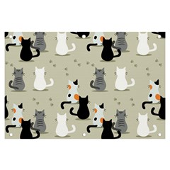 Cute-cat-seamless-pattern Banner And Sign 6  X 4  by Wegoenart