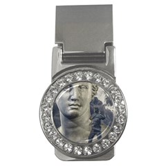 Men Taking Photos Of Greek Goddess Money Clips (cz)  by dflcprintsclothing