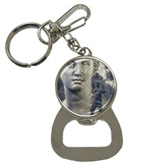 Men Taking Photos Of Greek Goddess Bottle Opener Key Chain by dflcprintsclothing