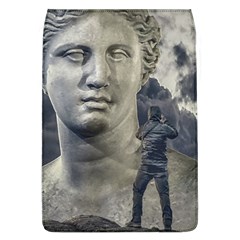 Men Taking Photos Of Greek Goddess Removable Flap Cover (l) by dflcprintsclothing