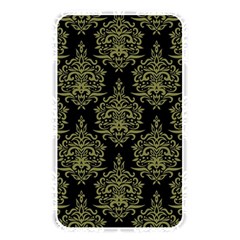 Black And Green Ornament Damask Vintage Memory Card Reader (rectangular) by ConteMonfrey