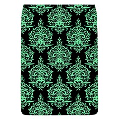 Black And Neon Ornament Damask Vintage Removable Flap Cover (l) by ConteMonfrey