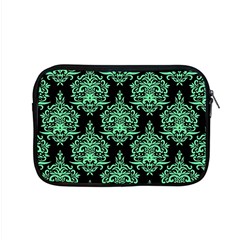 Black And Neon Ornament Damask Vintage Apple Macbook Pro 15  Zipper Case by ConteMonfrey