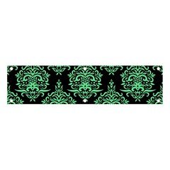 Black And Neon Ornament Damask Vintage Banner And Sign 4  X 1 