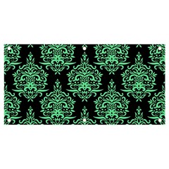 Black And Neon Ornament Damask Vintage Banner And Sign 4  X 2 