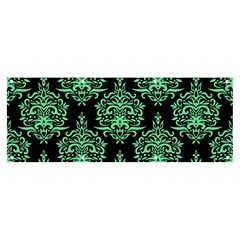 Black And Neon Ornament Damask Vintage Banner And Sign 8  X 3 