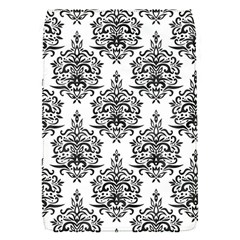 Black And White Ornament Damask Vintage Removable Flap Cover (s) by ConteMonfrey