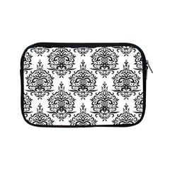 Black And White Ornament Damask Vintage Apple Ipad Mini Zipper Cases by ConteMonfrey