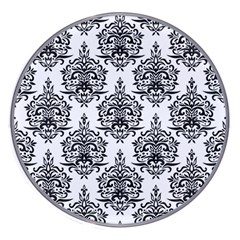 Black And White Ornament Damask Vintage Wireless Charger