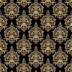 Black And Cream Ornament Damask Vintage Play Mat (rectangle)