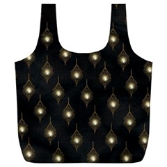 Light On Damask Full Print Recycle Bag (xxxl) by ConteMonfrey