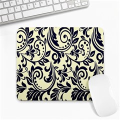 Tribal Flowers Large Mousepad by ConteMonfrey