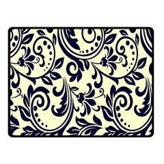 Tribal Flowers Fleece Blanket (small) by ConteMonfrey