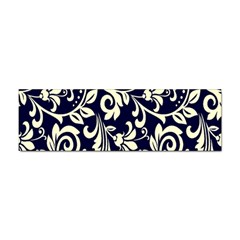 Blue Floral Tribal Sticker Bumper (10 Pack)