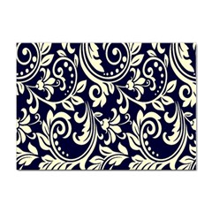 Blue Floral Tribal Sticker A4 (10 Pack) by ConteMonfrey