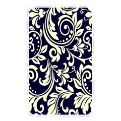 Blue Floral Tribal Memory Card Reader (rectangular) by ConteMonfrey