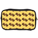 Pastel Orange papaya Toiletries Bag (Two Sides) Front