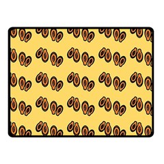 Pastel Orange Papaya Fleece Blanket (small) by ConteMonfrey