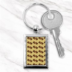 Pastel Papaya Key Chain (rectangle) by ConteMonfrey