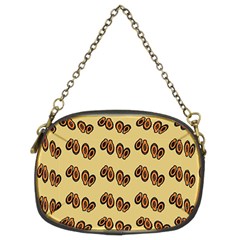 Pastel Papaya Chain Purse (two Sides) by ConteMonfrey