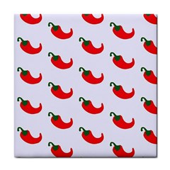 Small Peppers Tile Coaster