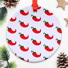 Small Peppers Ornament (Round)