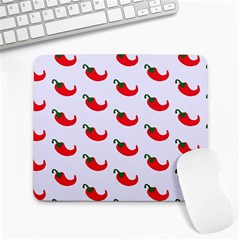 Small Peppers Large Mousepad