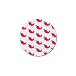 Small Peppers Golf Ball Marker Front