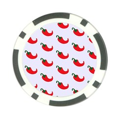 Small Peppers Poker Chip Card Guard