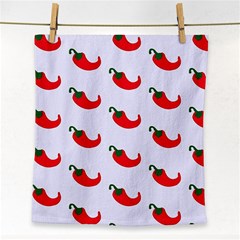 Small Peppers Face Towel by ConteMonfrey