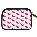 Small Peppers Digital Camera Leather Case Back