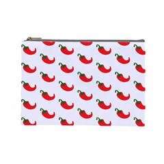 Small Peppers Cosmetic Bag (Large)